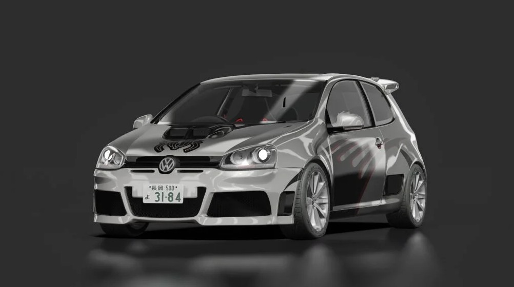 Volkswagen Golf MK5 Fast and Furious Tokyo Drift