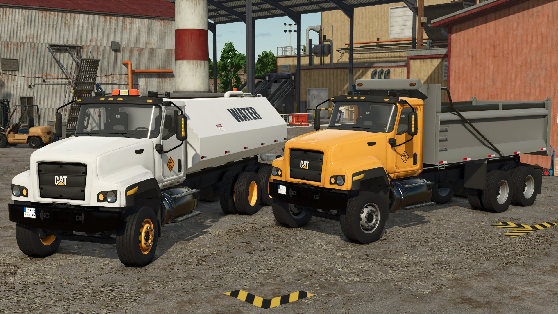 CAT 681 Dump & Water Trucks