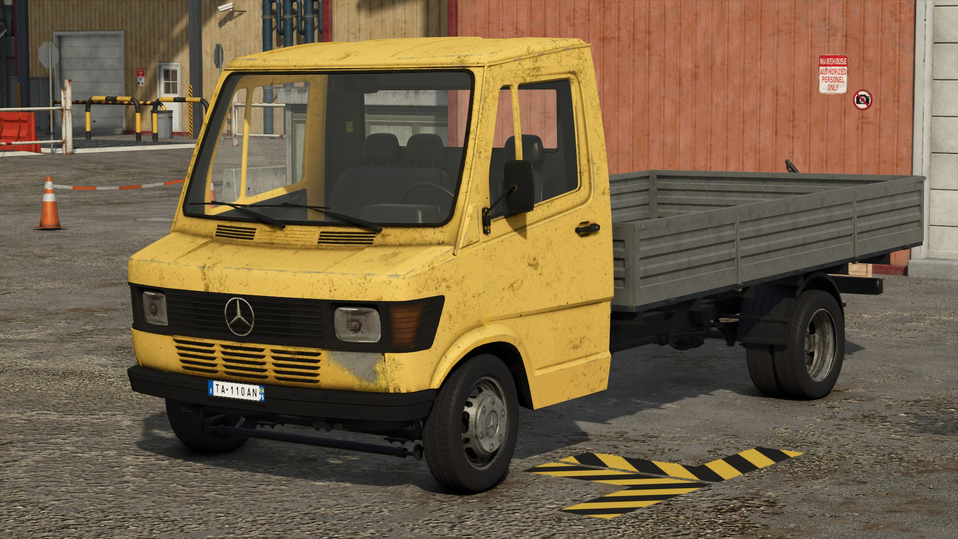Mercedes Benz D310 Flatbed Truck