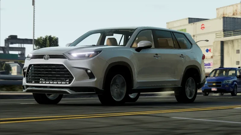 2024-2025 Toyota Grand Highlander (With Airbags)